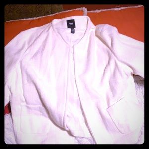Crop  cream colored jacket